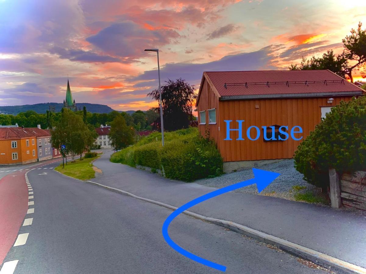 Private House-Terrace-Garden -Parking-Wifi-Smarttv Villa Trondheim Luaran gambar